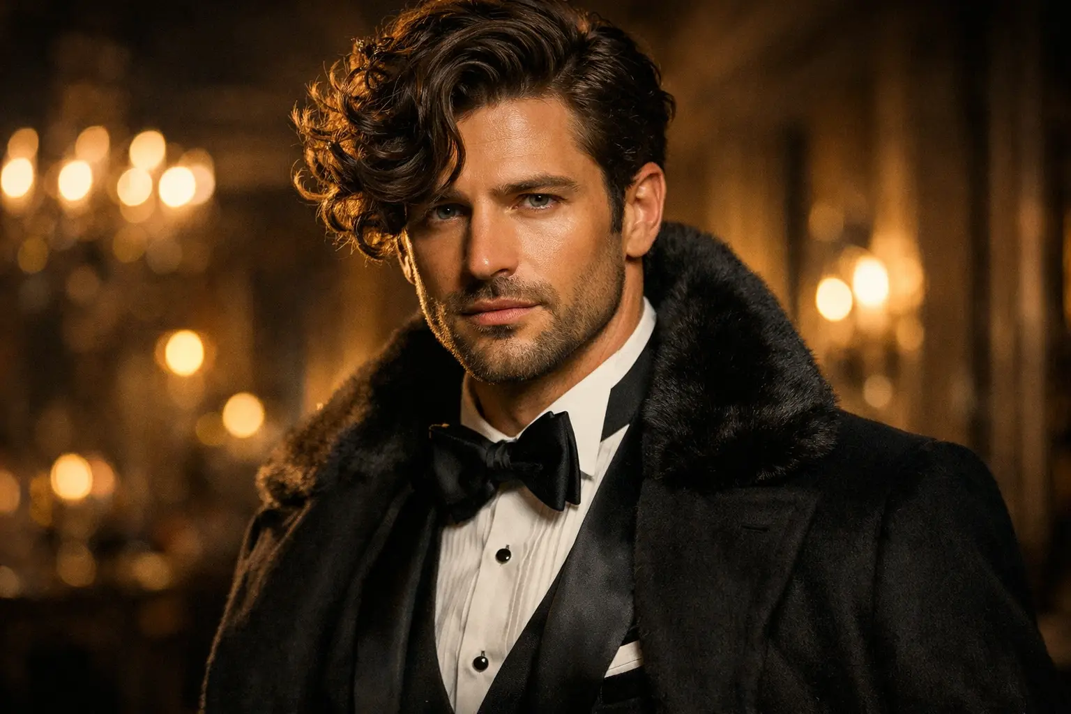 Side Swept Curls for a Glamorous Touch