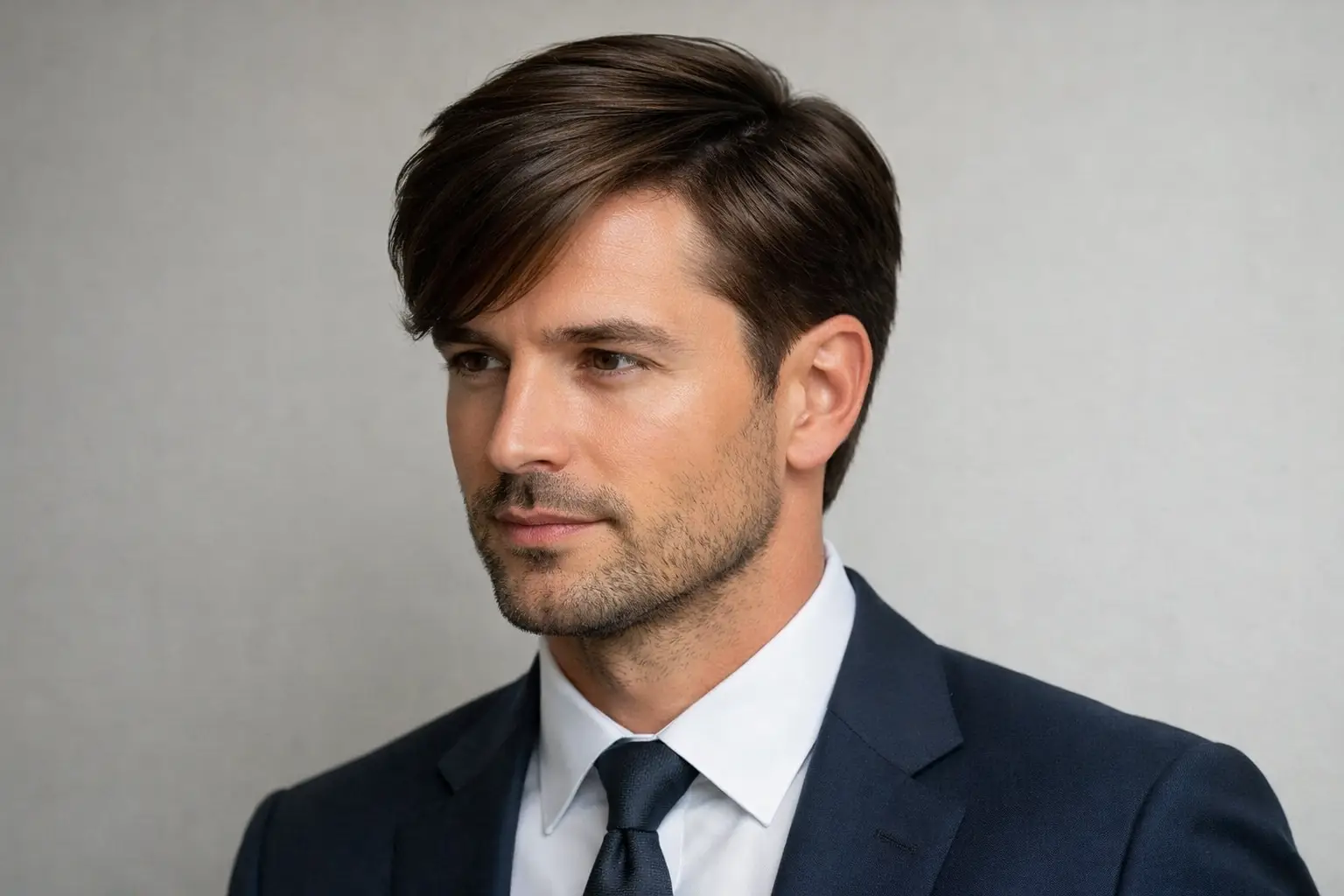 Side Swept Hairstyle