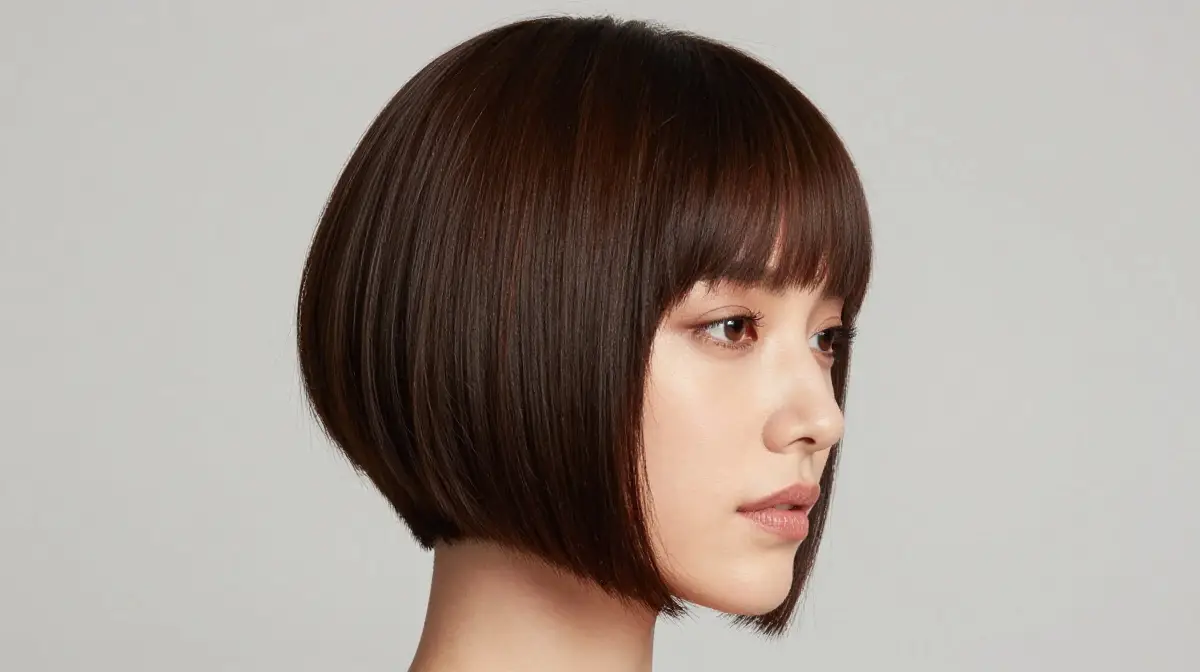 Side Swept Pixie Bob