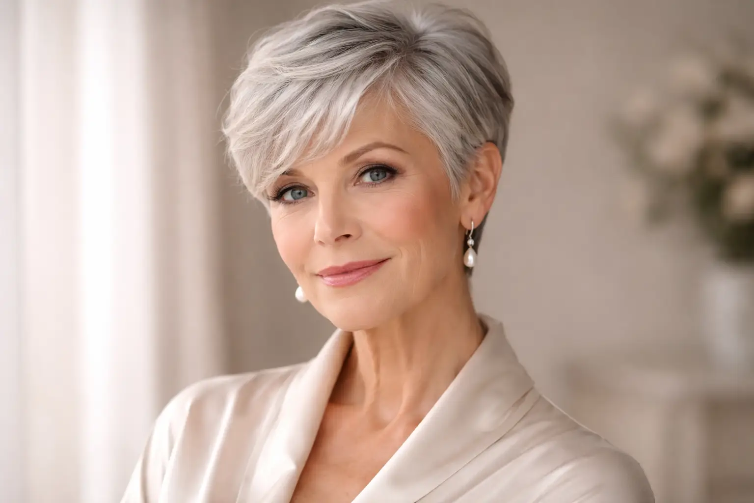 Silver Pixie Style