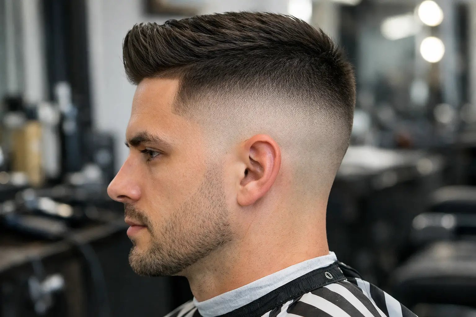 Skin Fade Sharp Finish