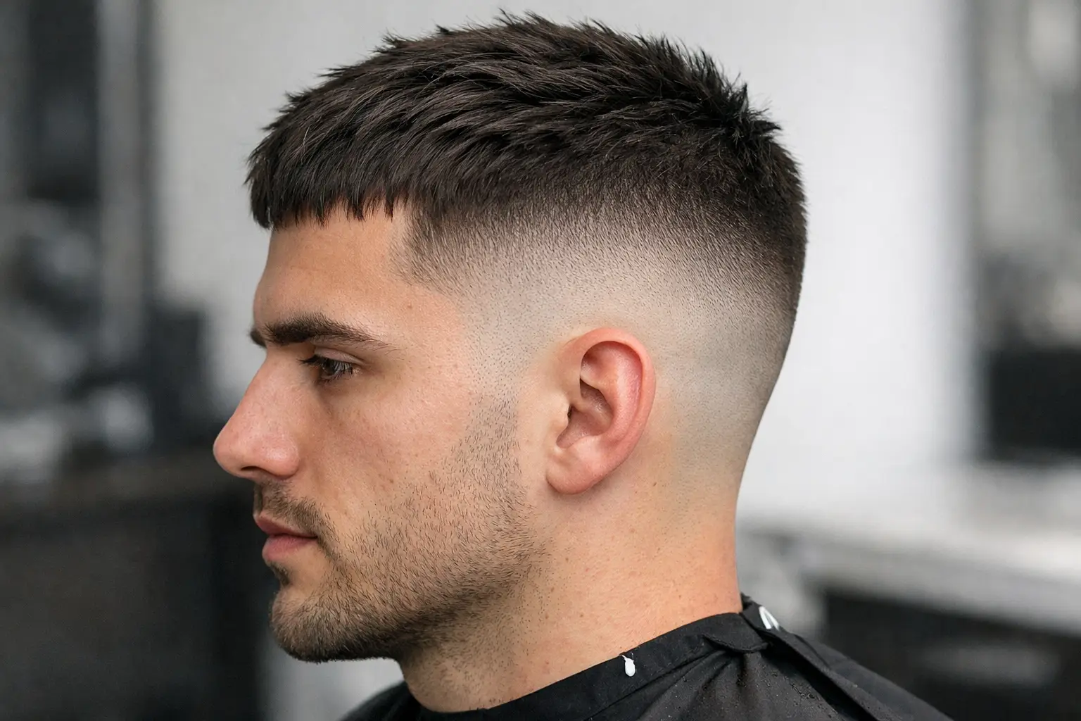 Skin Fade with Short Crop