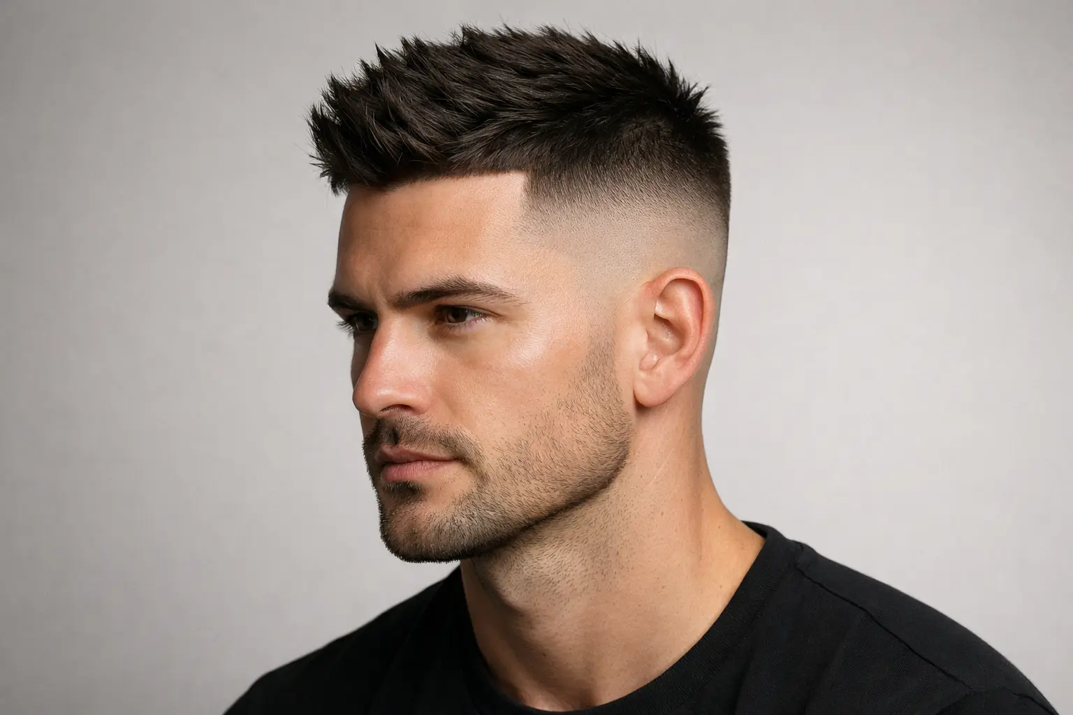 Skin Fade with Textured Top