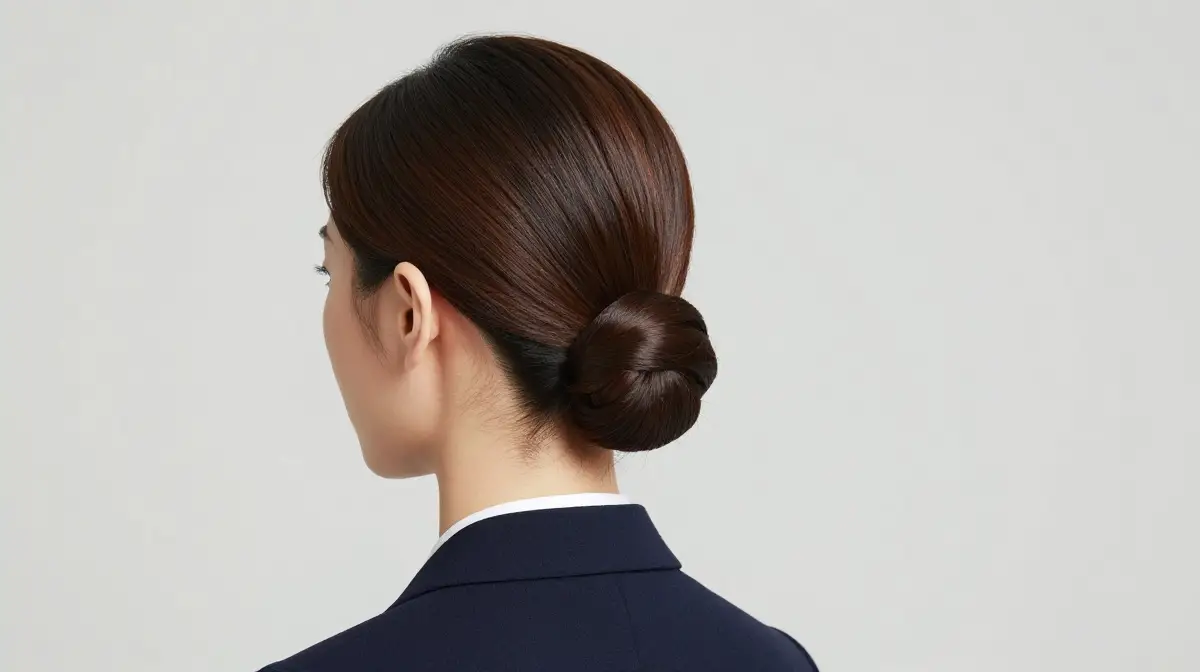 Sleek Low Bun