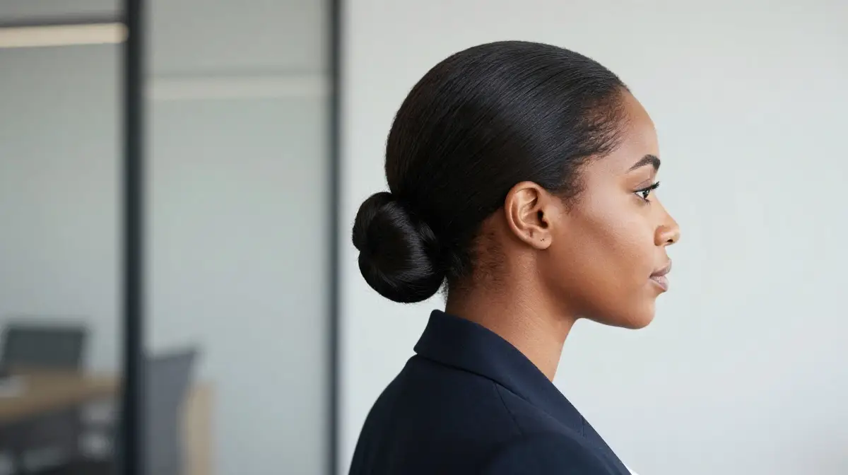 Sleek Low Bun