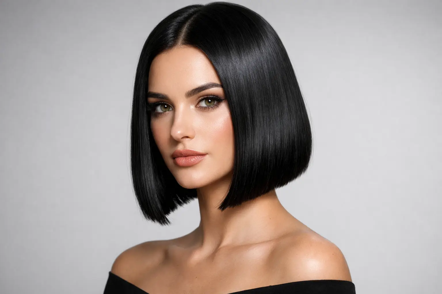 Sleek Straight Bob