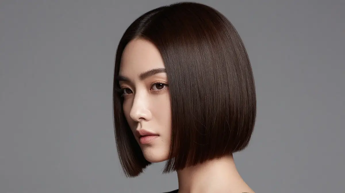 Sleek Straight Short Hair