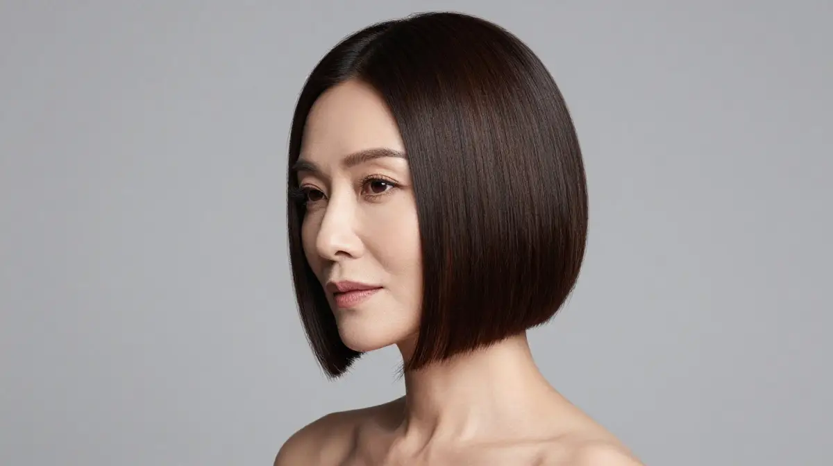 Sleek Straight Short Hair