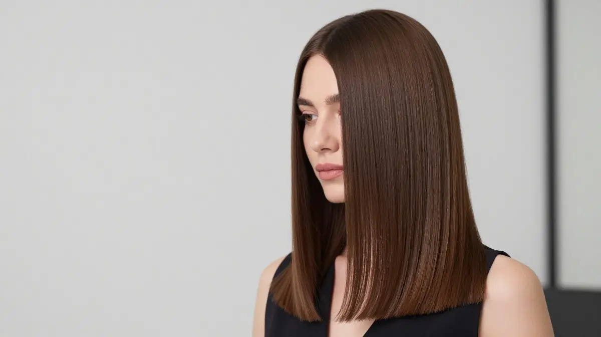 Straight and Sleek Hair