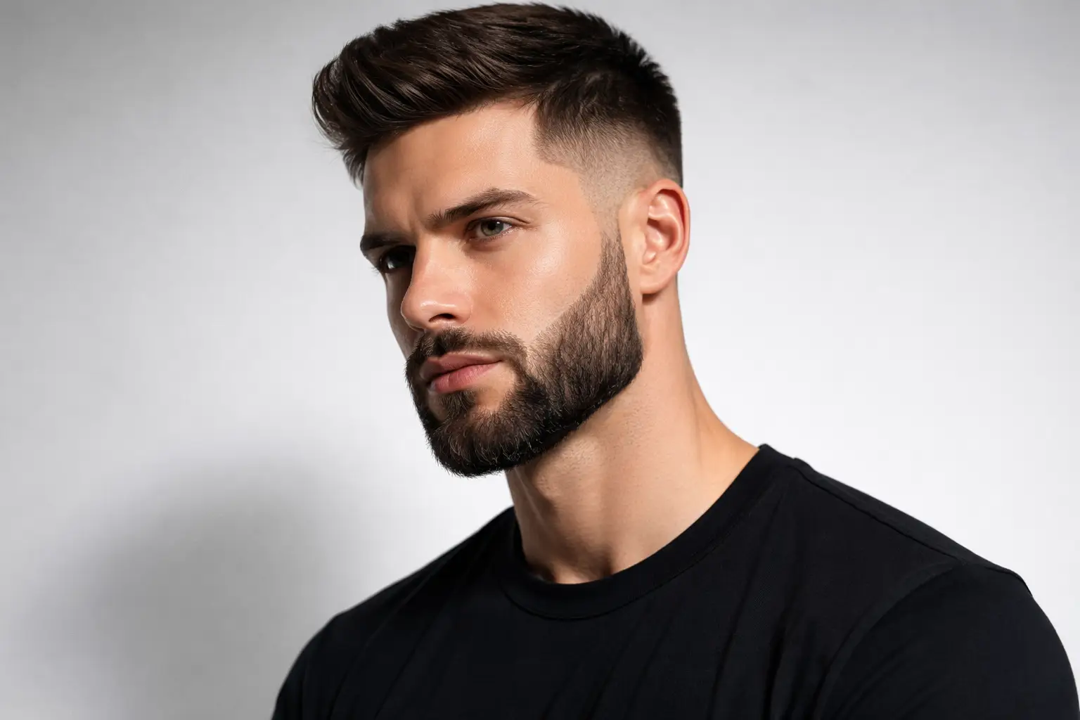 Tapered Beard for Clean Edges