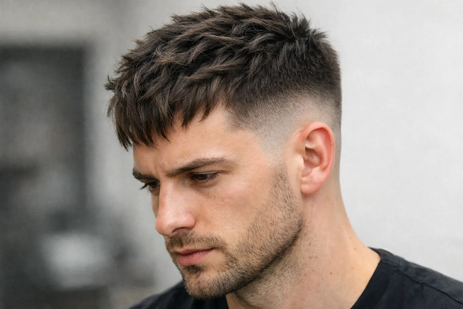 Textured Crop with Fade