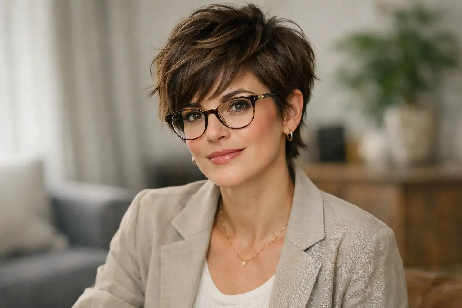 Textured Pixie with Layers