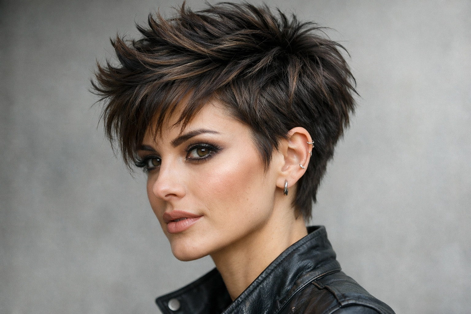 Textured Pixie with Volume