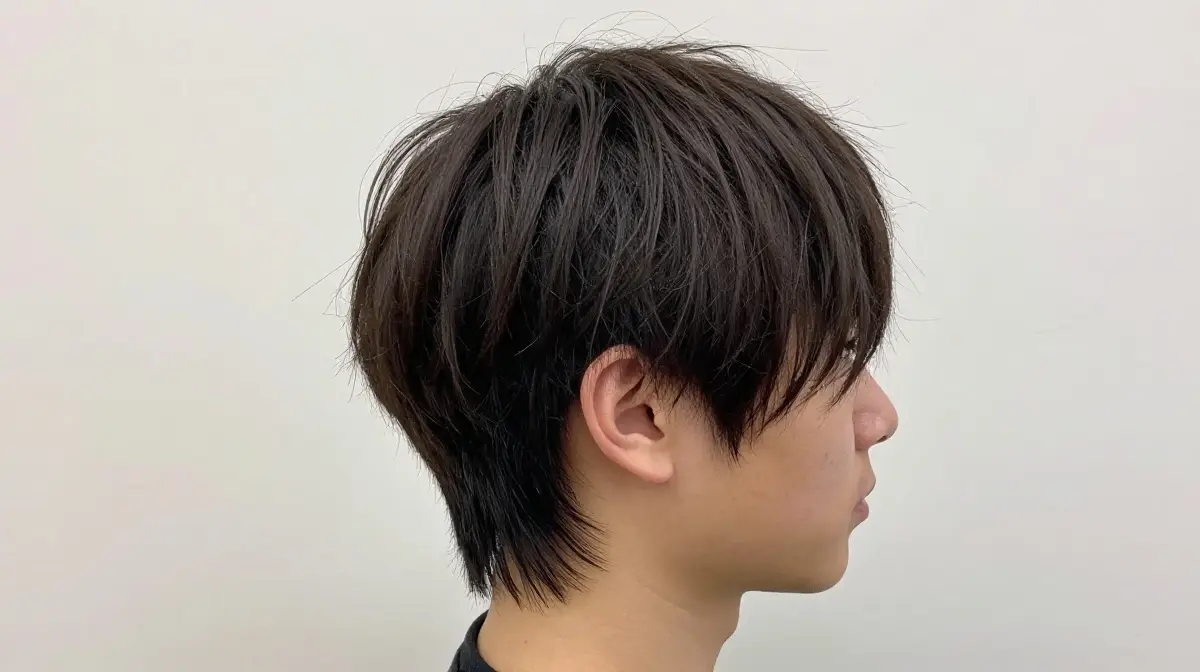 Textured Subtle Mullet with Soft Layers