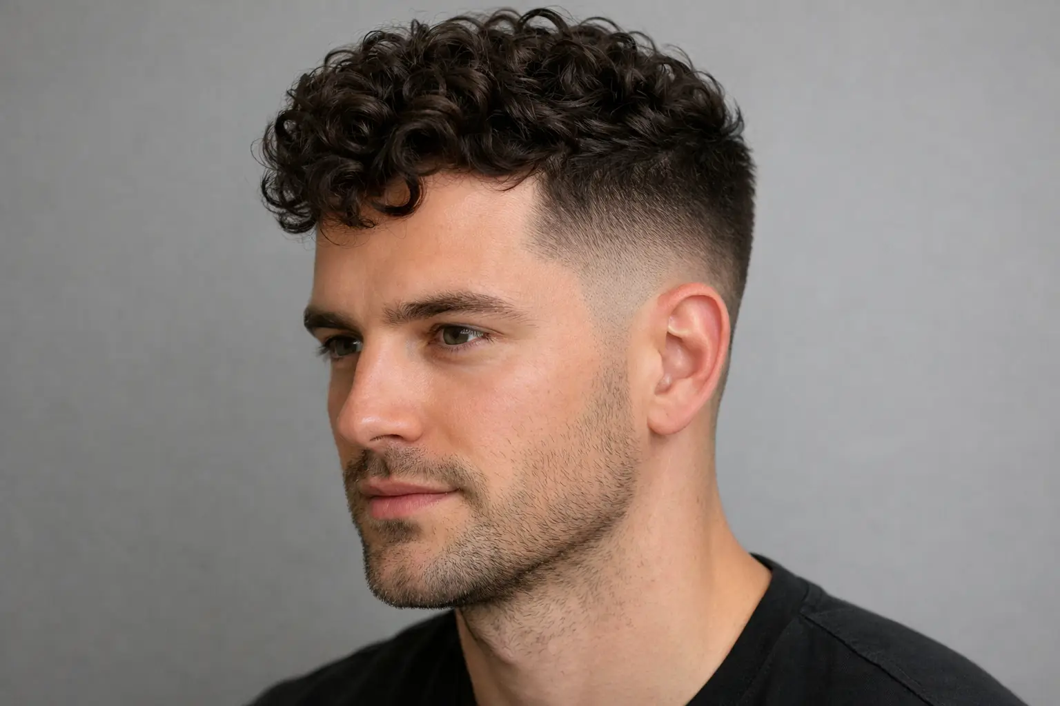 The Classic Curly Undercut