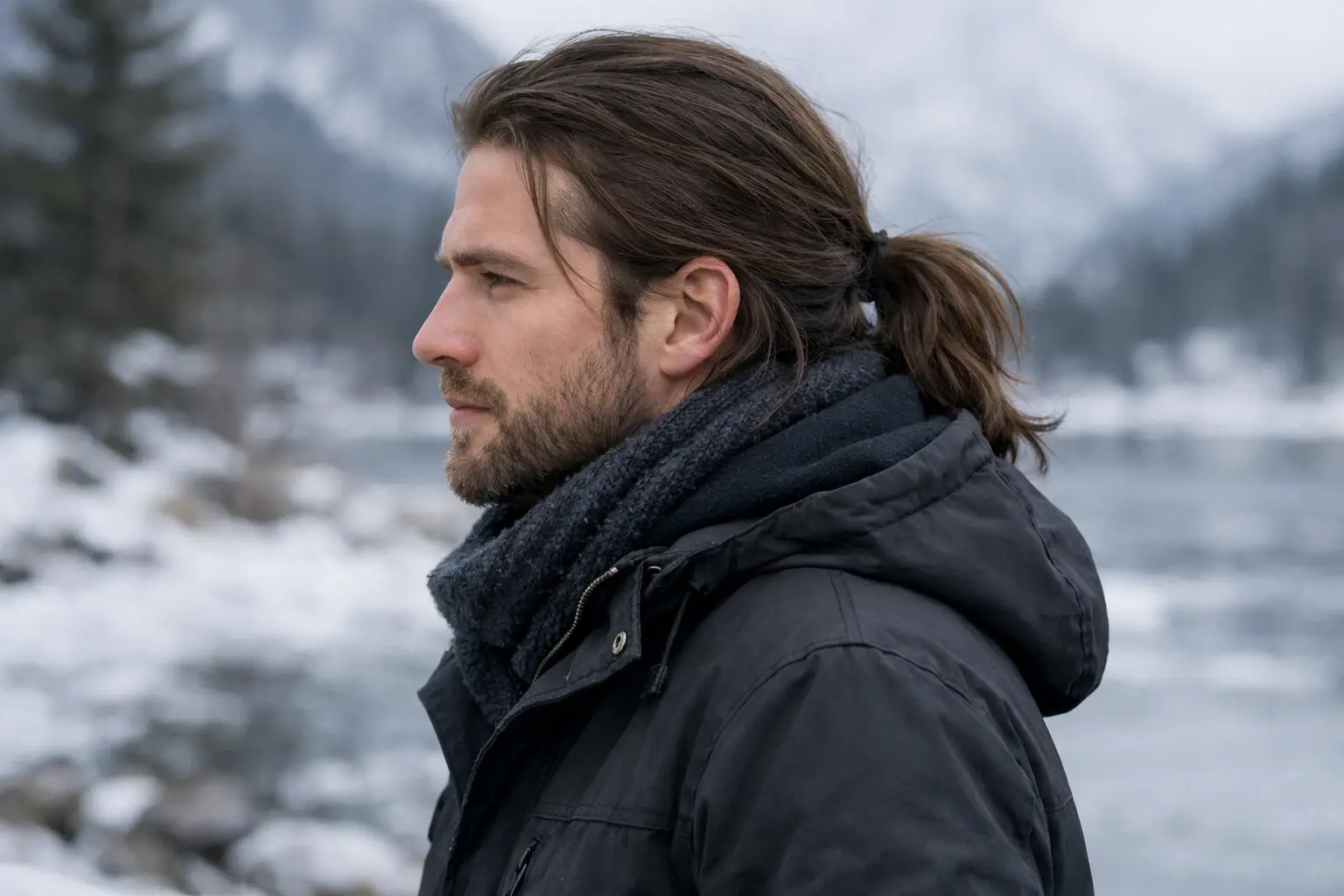 Tied Back Loose Style