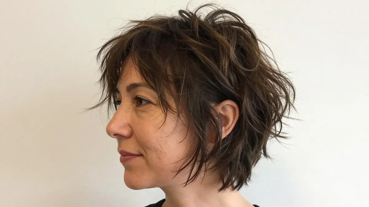 Tousled Short Hair