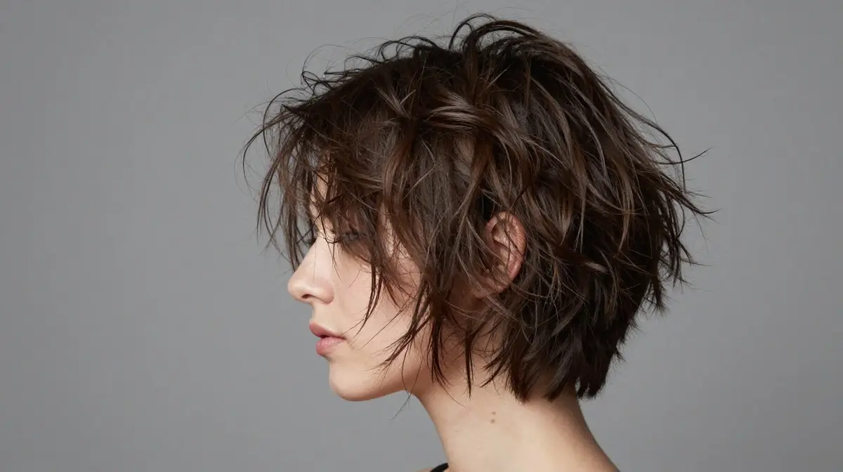 Tousled Short Hair