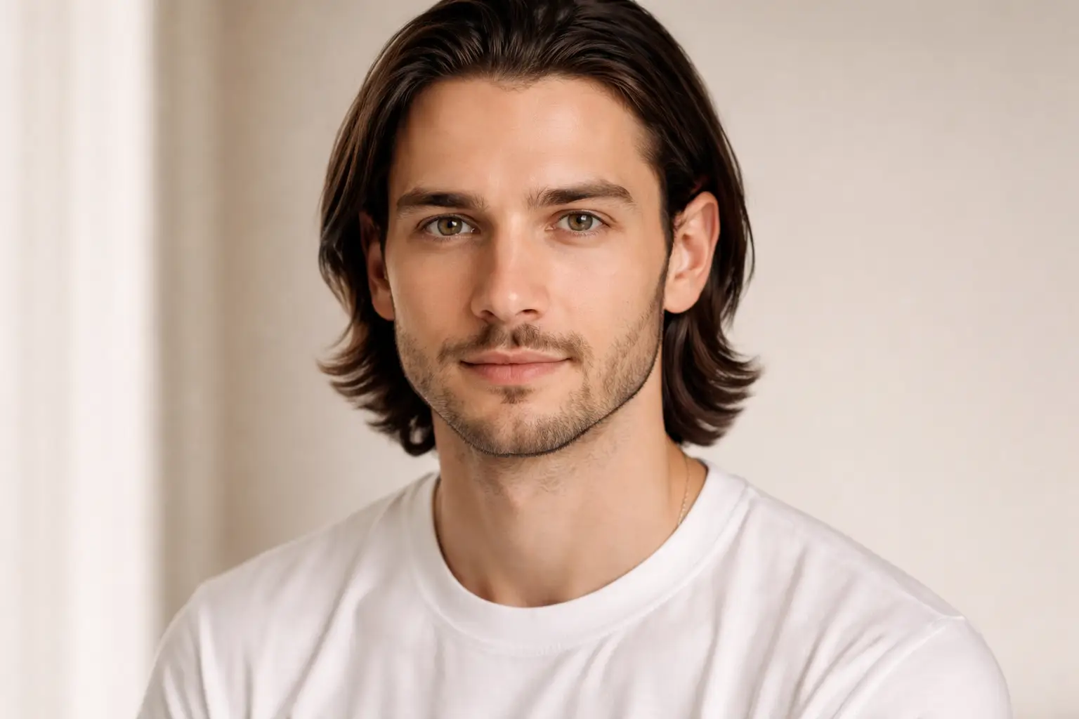 Tucked Behind Ear Style