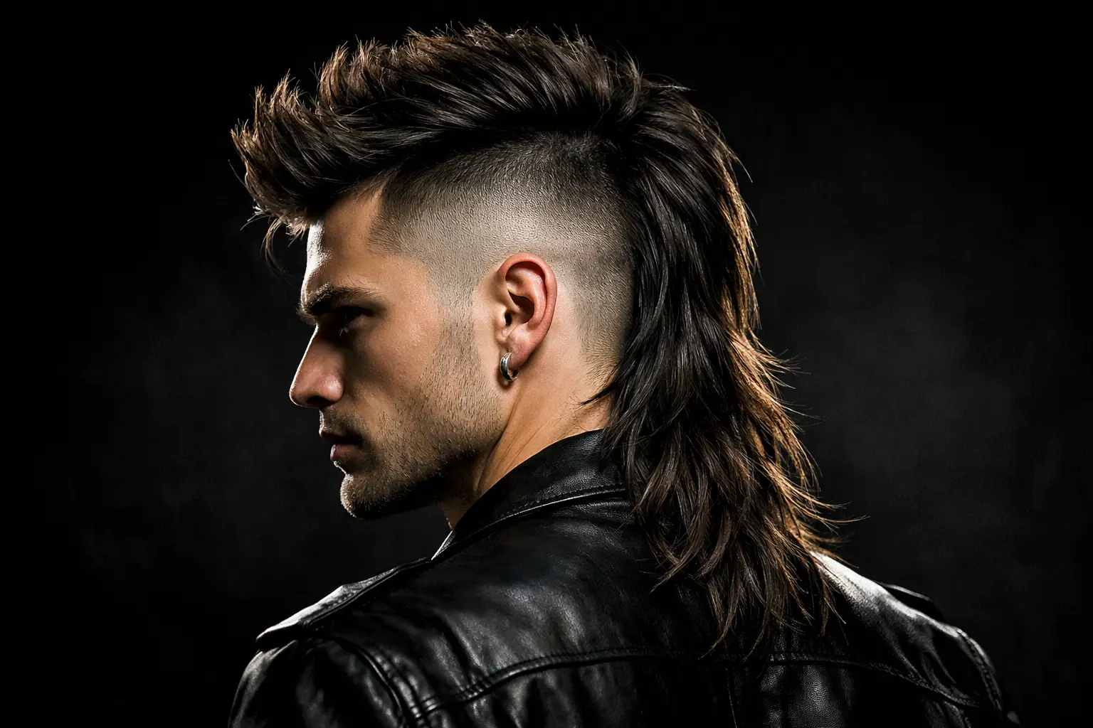 Undercut Mullet Style