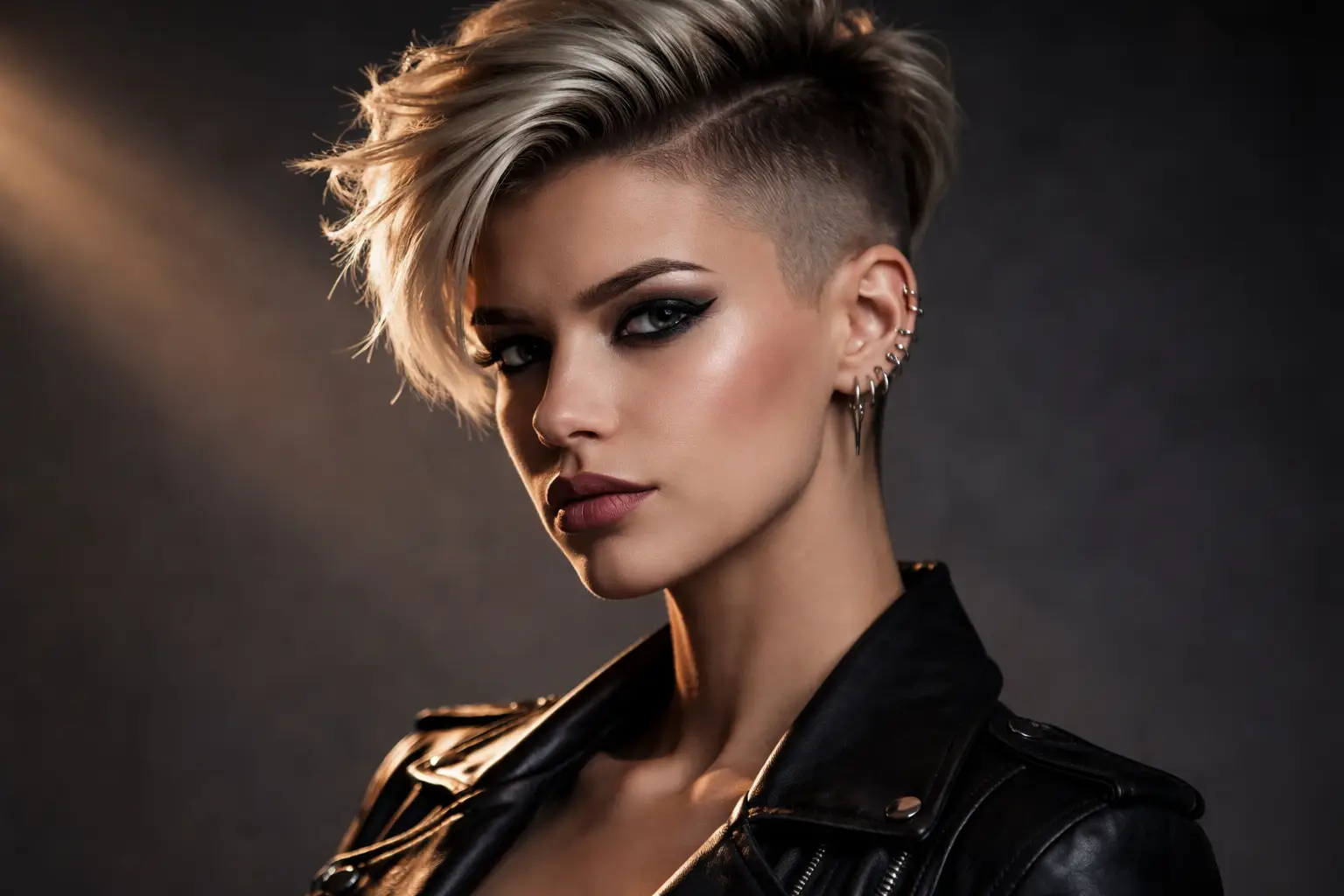 Undercut Pixie for Edgy Appeal