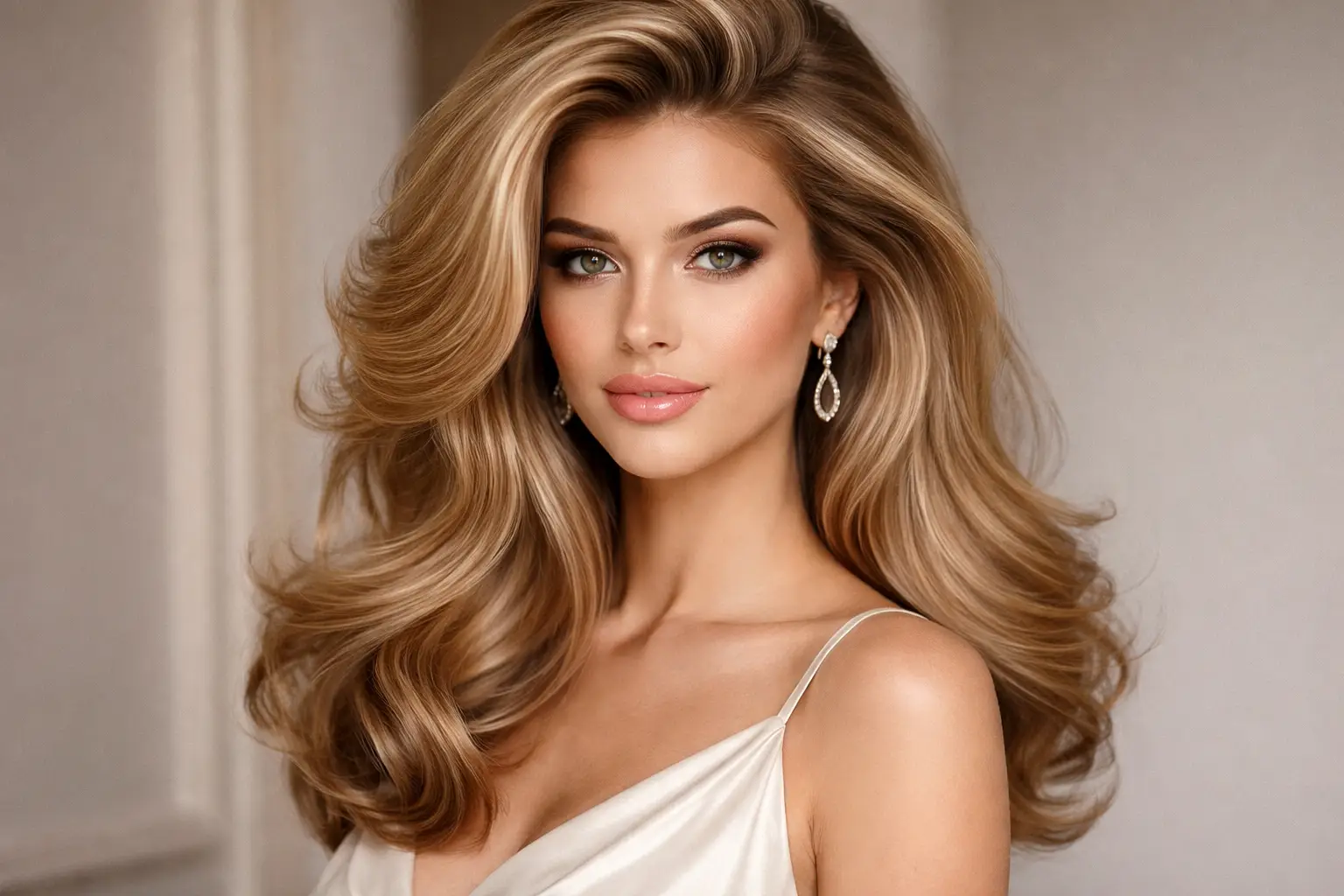 Voluminous Blowout Style