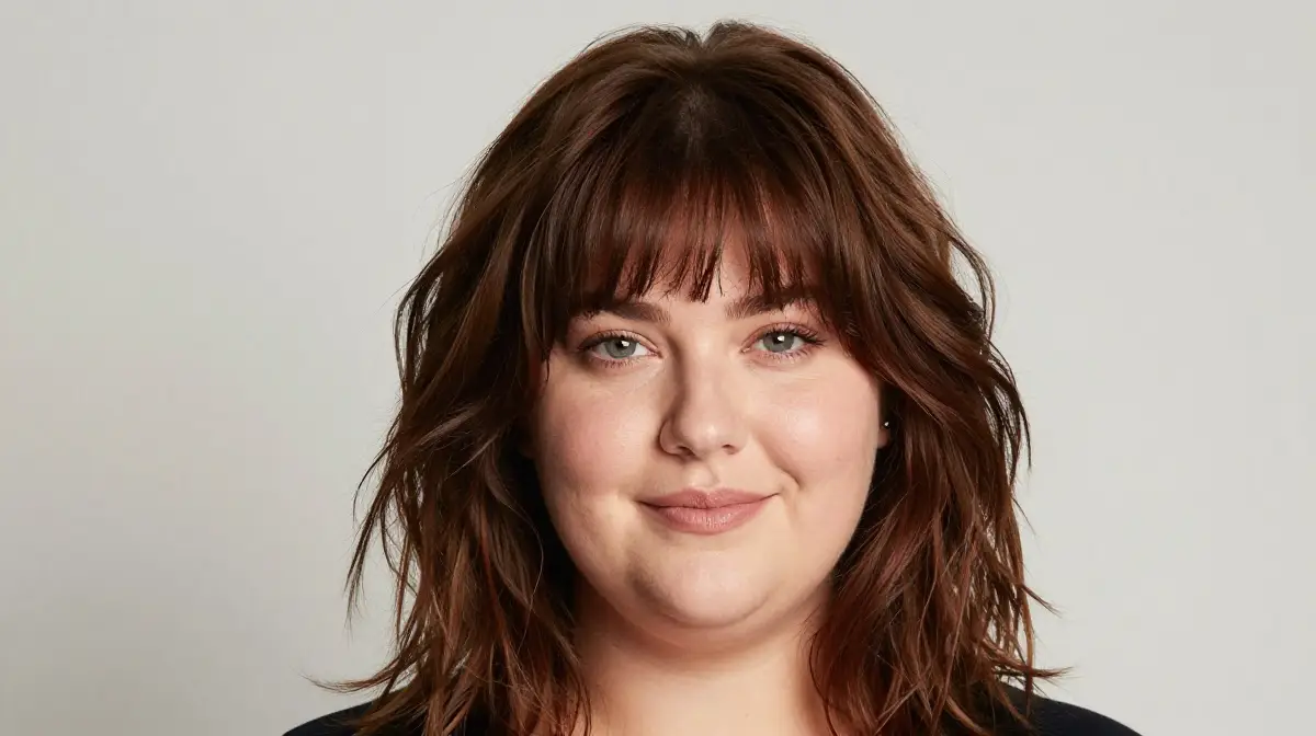 Voluminous Crown with Bangs