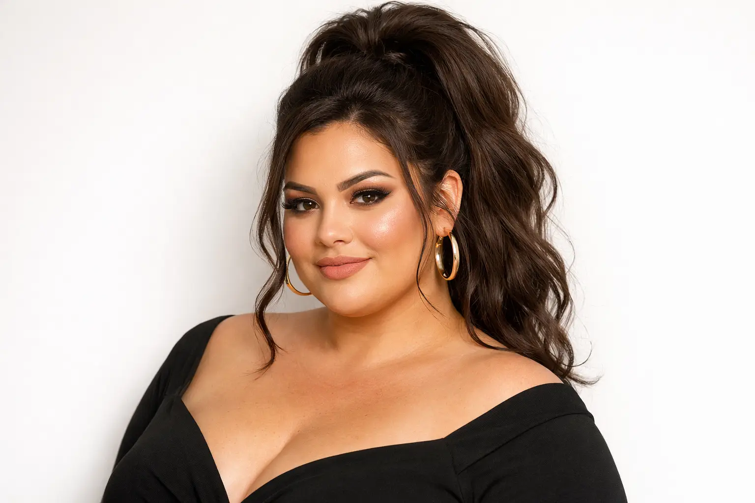 Voluminous High Ponytail