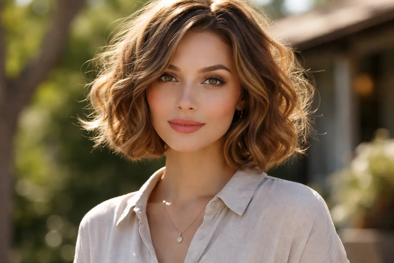 Wavy Bob with Volume