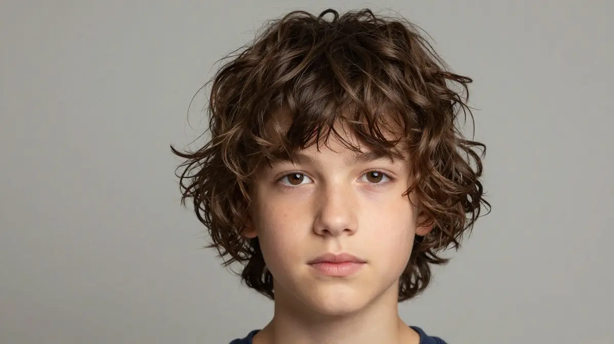 Wavy Haircut Style