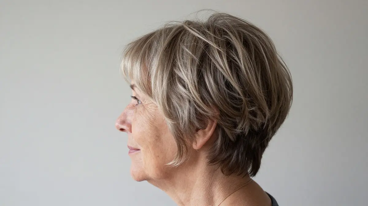 Wavy Long Pixie Cut