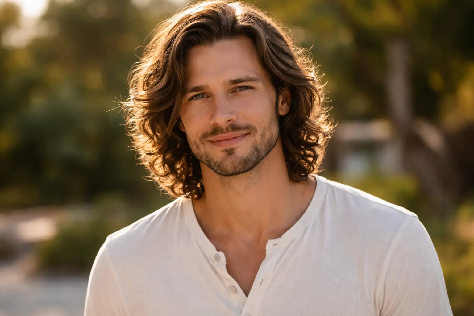 Wavy Shoulder Length Style