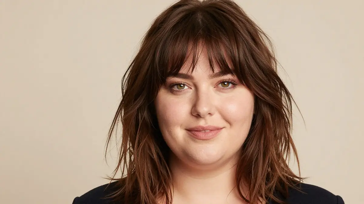 Why Bangs Work Well for Plus Size Hairstyles
