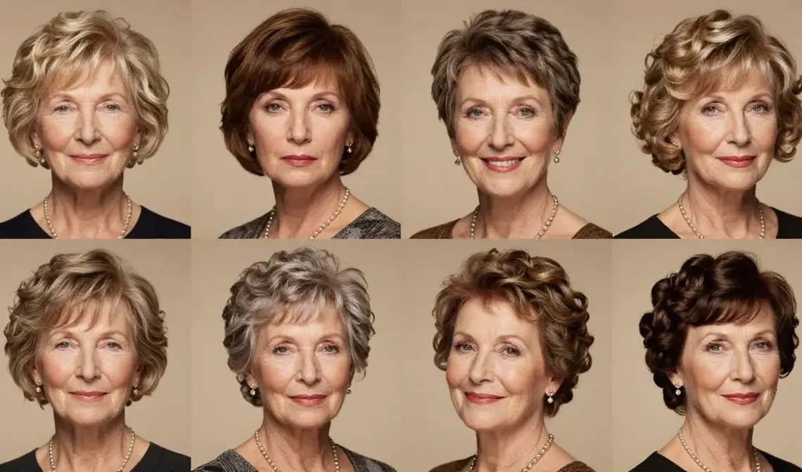 classic hairstyles for women over 70