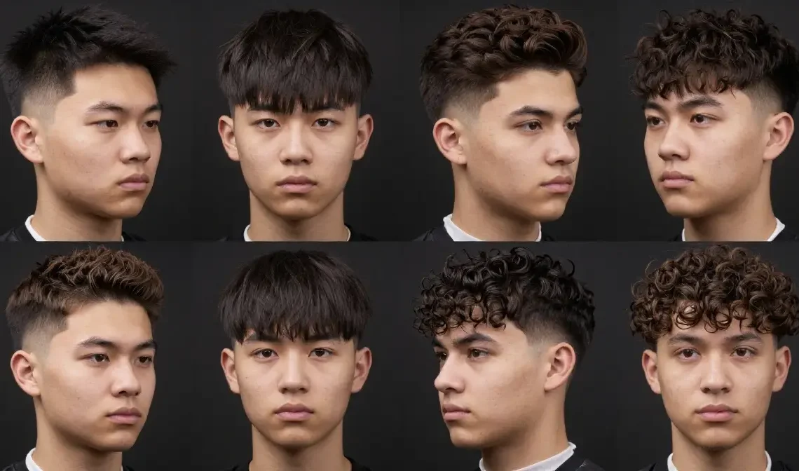layered haircuts men