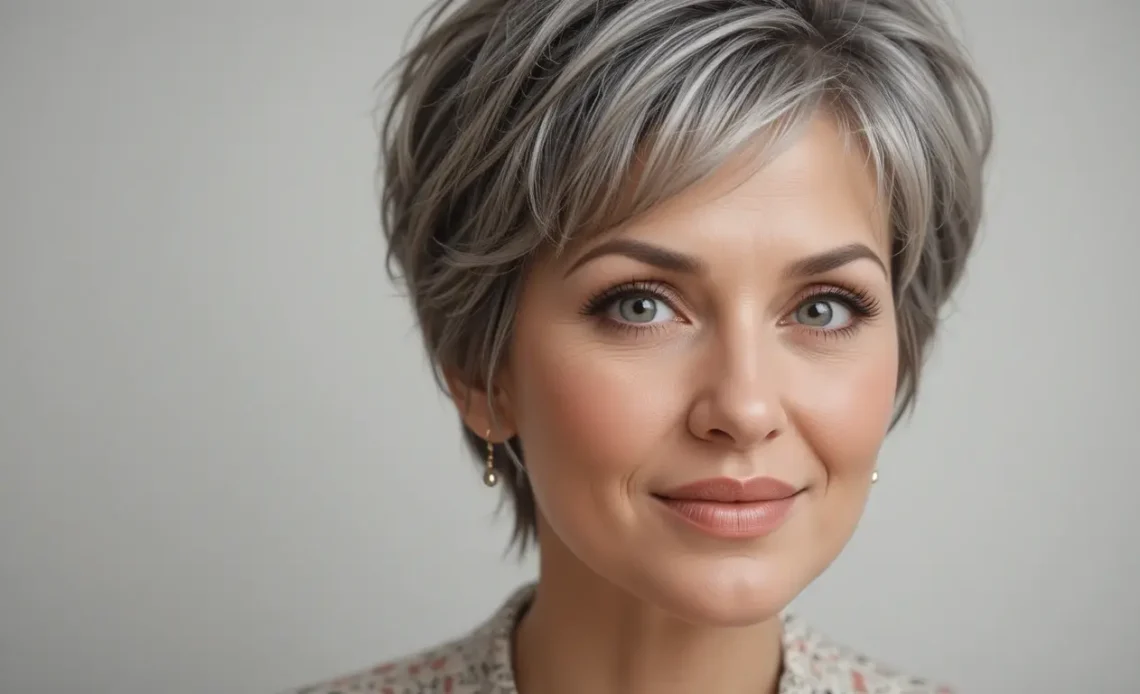 short hairstyles for women with thin hair over 50
