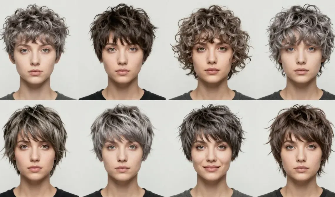 short shaggy pixie haircuts