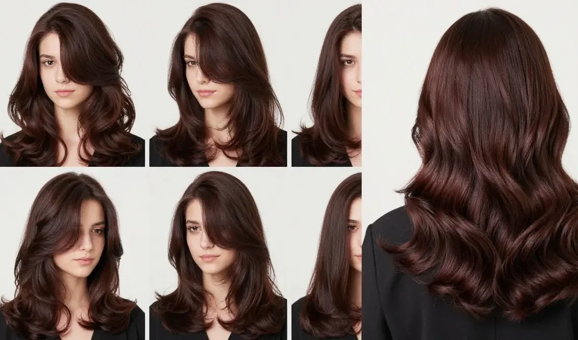 winter hair colors for brunettes