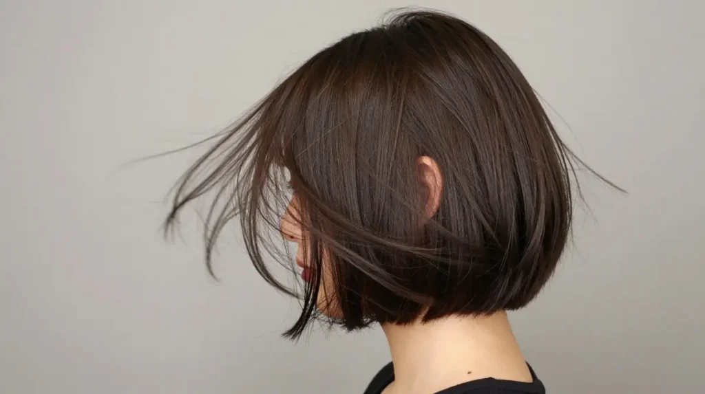 A Line Choppy Bob