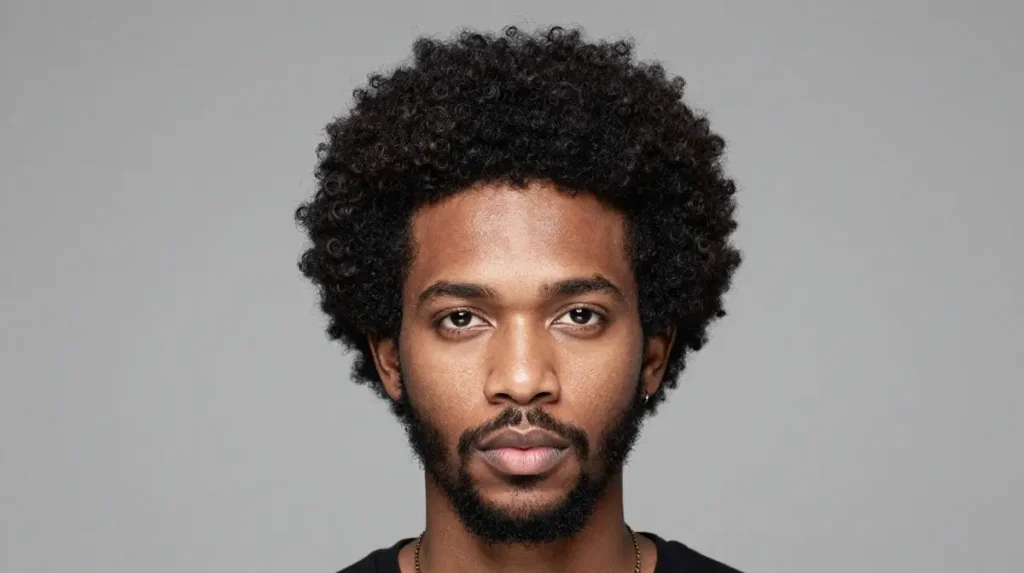 Afro for Diamond Face