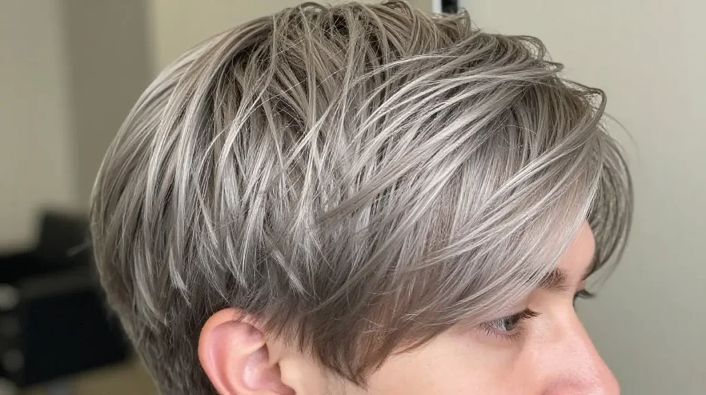 Ash Blonde Highlights
