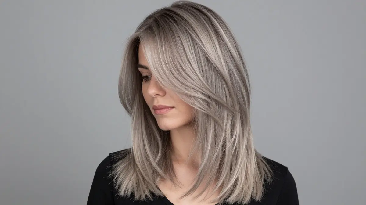 Ash Blonde Highlights