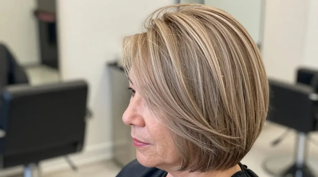 Balayage on Short Fine Hair