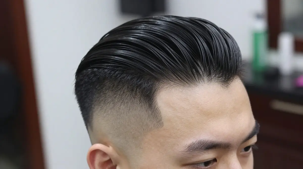 Bald Fade Comb Over