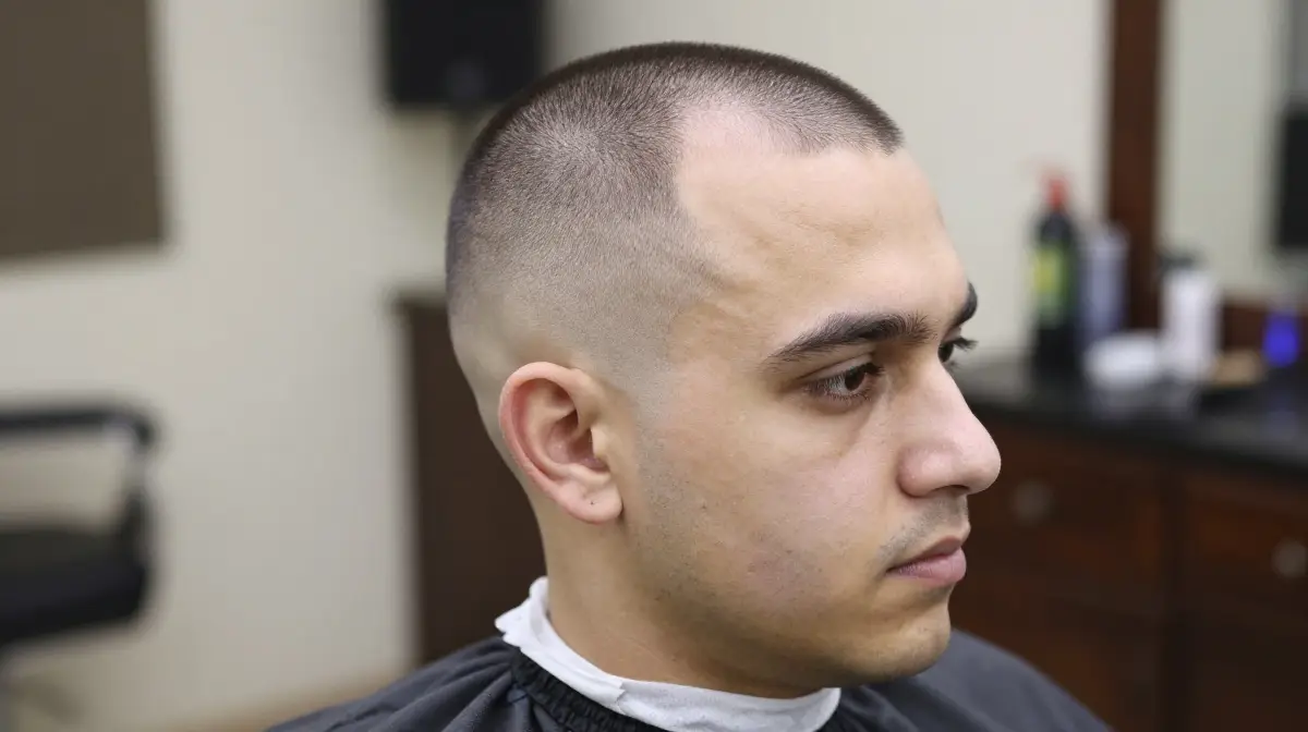Bald Fade for Receding Hairline