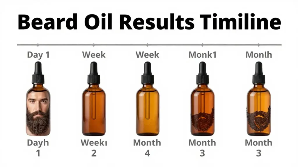 Beard Oil Results Timeline: What to Expect