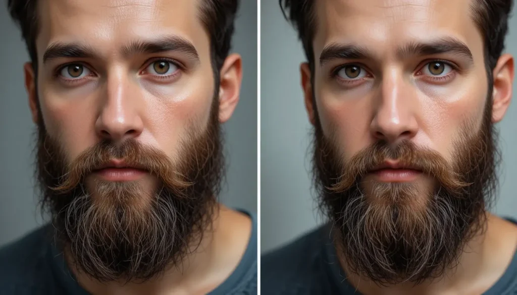 Beard Roller Before and After: What Real Results Look Like