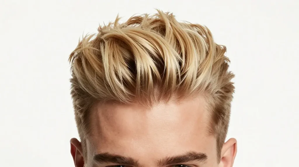 Bleached Blonde with Toner