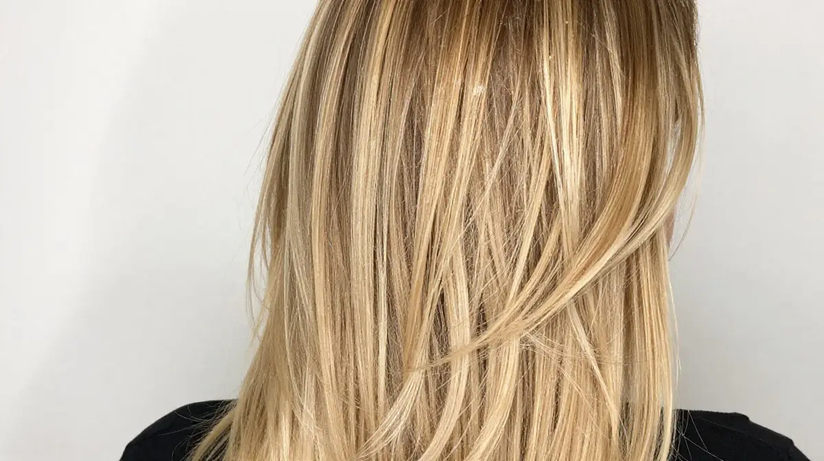 Blonde Balayage with Gloss Treatment