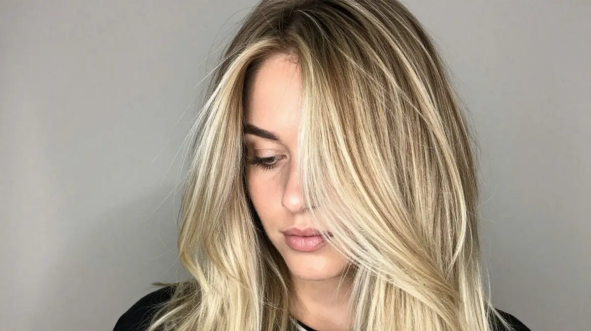 Blonde Highlights on Dark Blonde Base